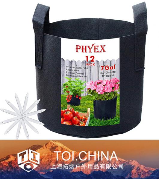 7 Gallonen Nonwoven Grow Bags