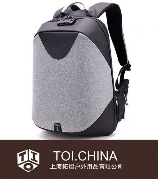 Anti-theft backpack Computer backpack Outdoor backpack Male college students school bag