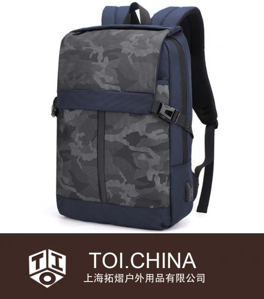 Mochila para mochilero Mochila para computadora Impermeable Multi versátil Bolsa para hombre