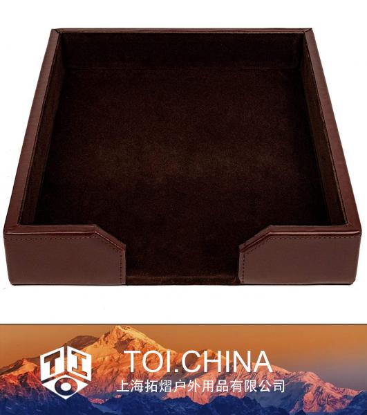 Bonded Leather Letter Tray