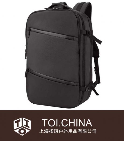 Mochila leve de negócios, mochila masculina, mochila escolar para computador, mochila de carregamento USB