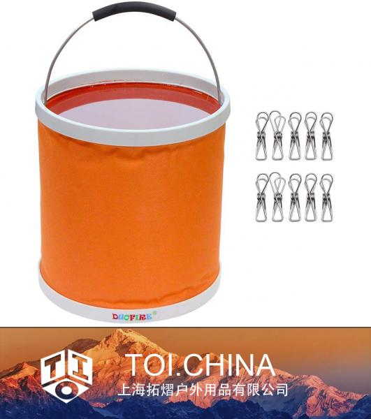 Collapsible Bucket, Foldable Folding Bucket