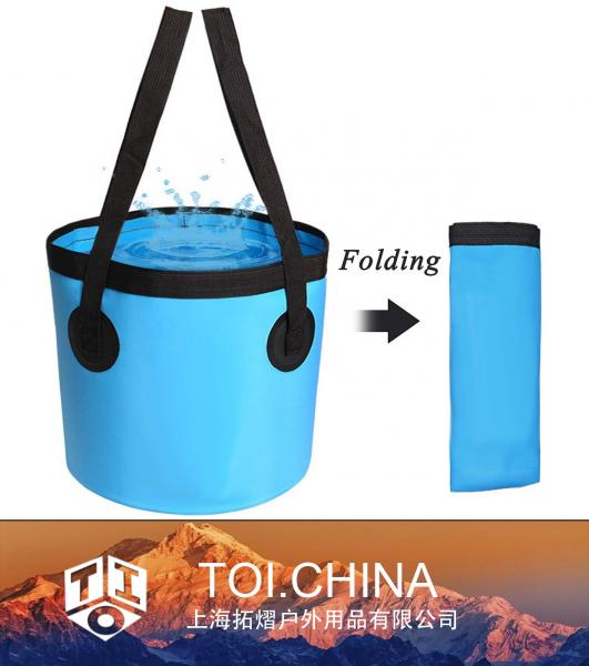 Collapsible Buckets, Wash Basin Folding Bucket