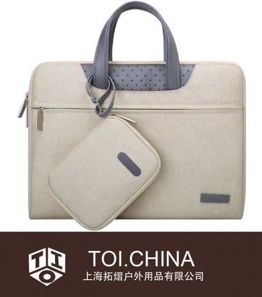 Computer Bag, Customize Woman Laptop Hanbag, Macbook Portfolio Briefcase , Notebook Inner Bag, Single Shoulder Laptop Bag