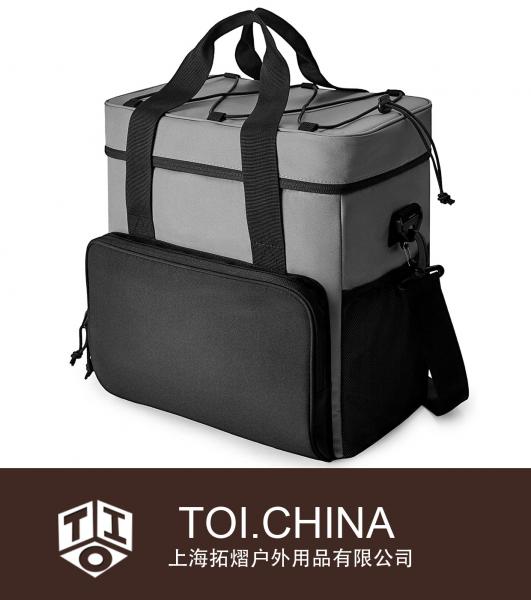 Kühltasche 35 Dosen Isolierte Soft Cooler Tragbare Kühltasche 24L Lunch Coolers