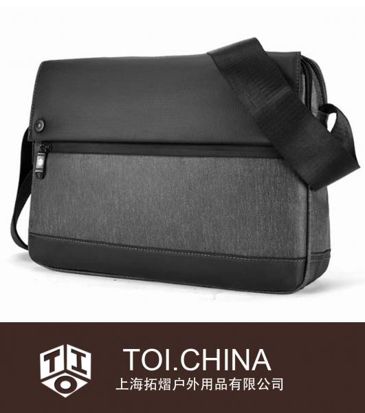 Bolso cruzado para hombre, bolso de cartero de negocios, bolso de hombro informal, paquete de viaje Oxford impermeable