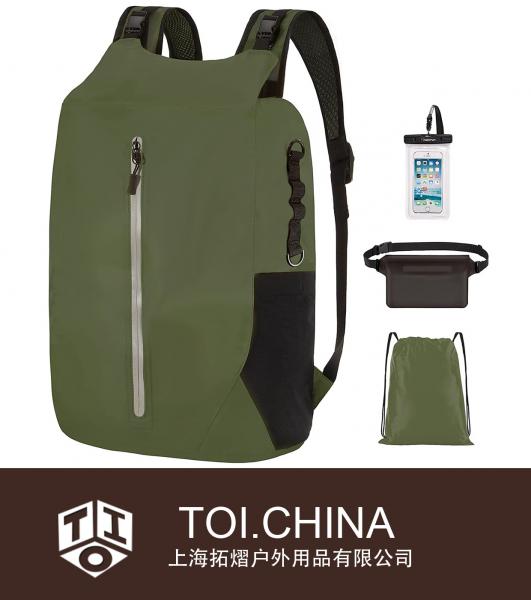 Bolsa seca impermeable, mochila seca flotante, bolsa seca impermeable ligera