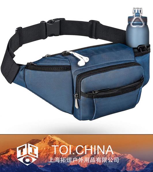 Fanny Pack, Large Waist Bag Pack