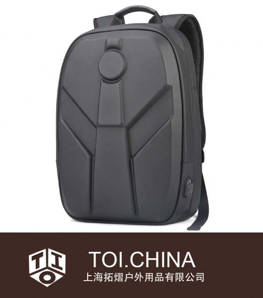 Bolsa de ordenador portátil de moda Locomotora de gran capacidad EVA Estuche rígido Mochila Bolsa de computadora multifunción al aire libre