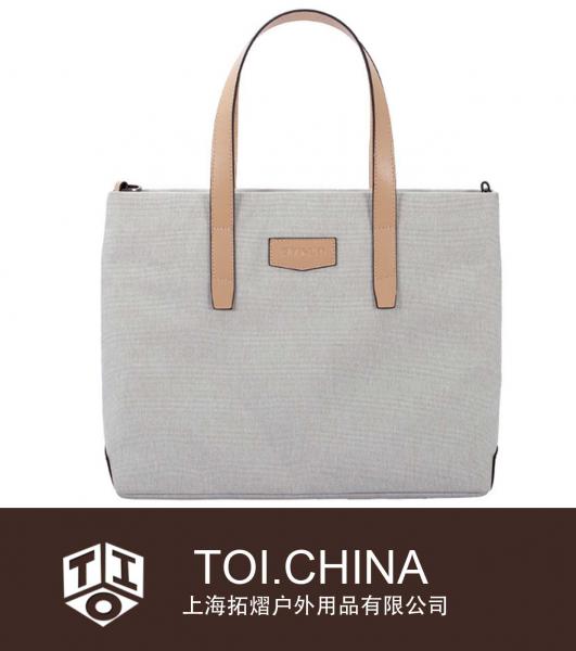 Bolso de moda Bolso de hombro de lona para mujer Bolso bandolera simple