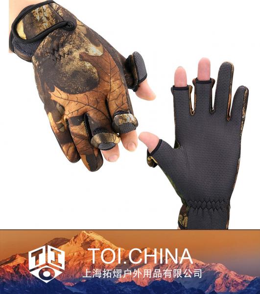 Fingerless Neoprene Fishing Gloves