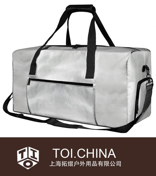 Bolsa de lona ignífuga e impermeable, bolsa ignífuga extra grande para objetos de valor, bolsa de almacenamiento segura ignífuga