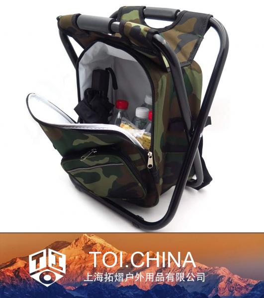 Fishing Backpack,  Beach Chair Stool