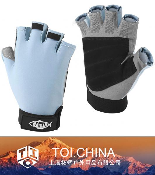 Fishing Gloves, Sun Protection Fingerless Gloves