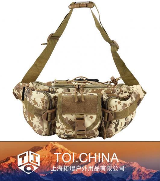 Saco de equipamento de pesca, saco de estilingue crossbody