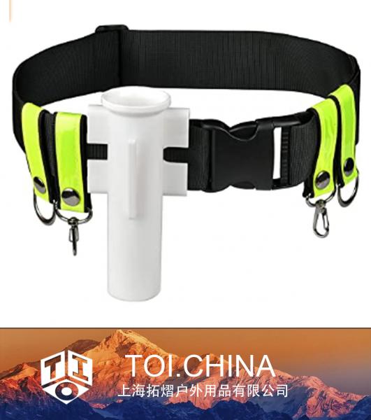 Ceinture porte-canne à pêche à la taille