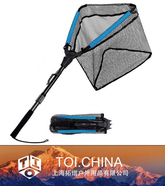 Floating Fishing Net, Rubber Coated Fish Landing Net