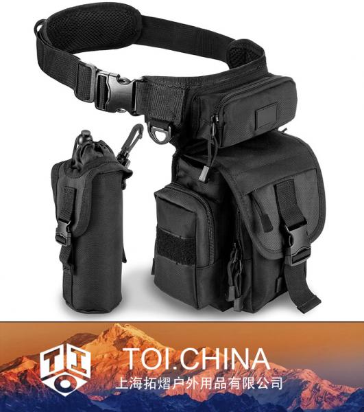 Bolsa de cintura para pesca com mosca, estilingue Fanny Leg Pack