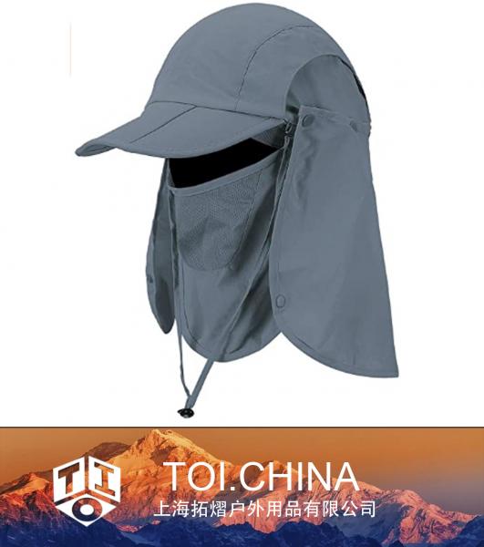 Bonnet de soleil pliable, chapeau de pêche