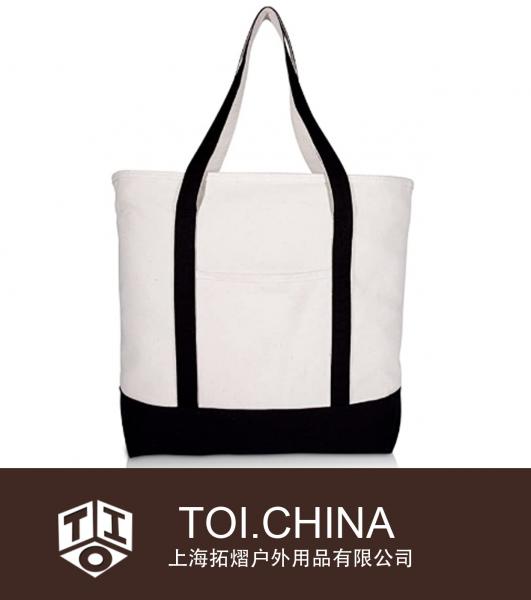 Heavy Duty Cotton Canvas Tote Bag