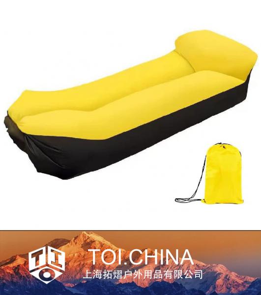 Espreguiçadeira inflável, rede para sofá de ar