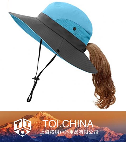 Sombrero para el sol UV para niños, gorra de cubo, gorra de pesca de verano