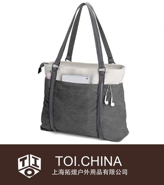 Laptop-Tragetaschen, Handtasche aus Canvas