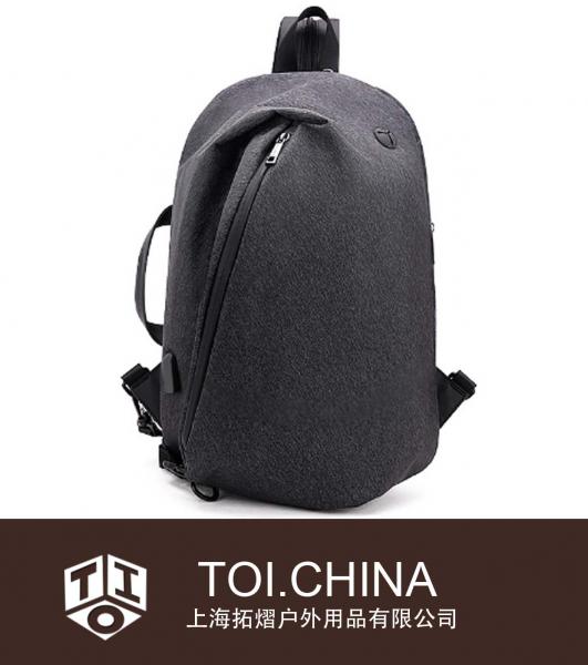 Mochila informal de gran capacidad para estudiantes universitarios de viaje de una sola mochila