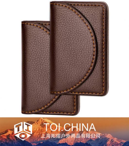 Leather Business Card Holder Case