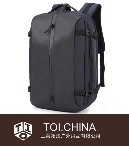 Mochila para hombre de ocio bolso de escuela de computadora de estudiante impermeable de gran capacidad