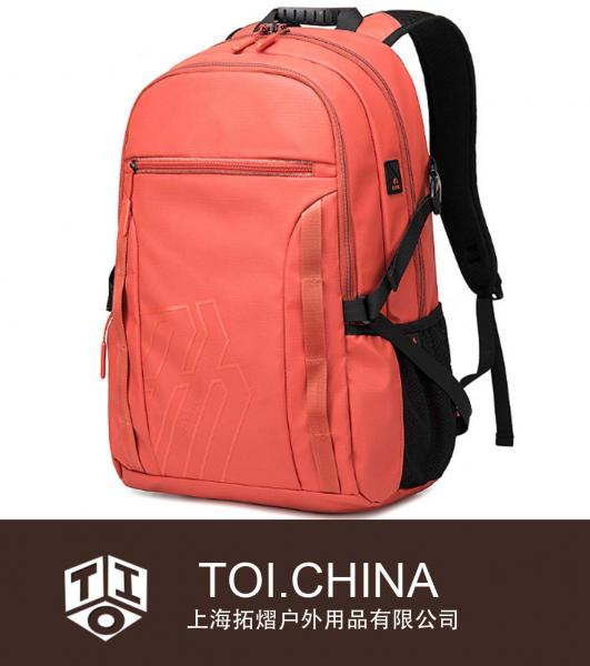 Mochila para hombre Mochila informal al aire libre Paquete de computadora de negocios impermeable