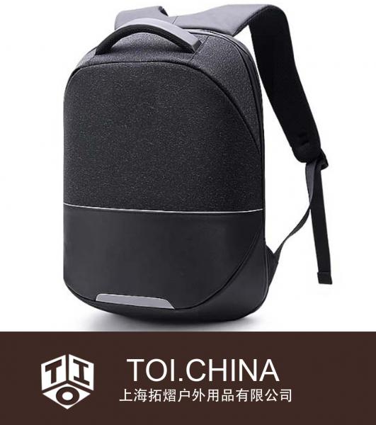 Mens Business Anti-theft Backpack Outdoor Travel Backpack USB Charging Computer Bag College Student School bag