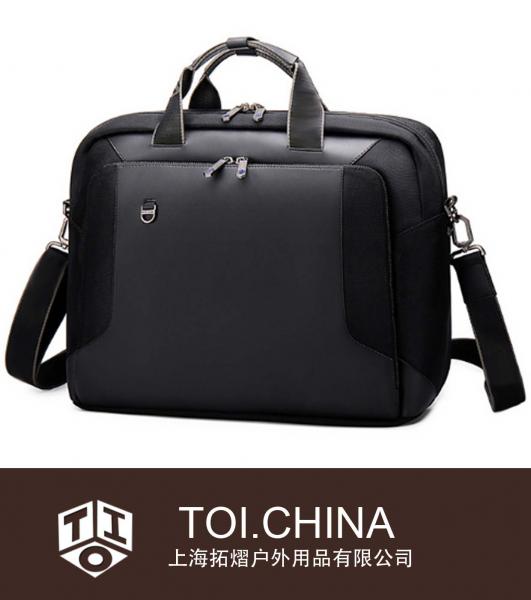 Maleta masculina de negócios para computador bolsa de ombro cruzada bolsa de corpo grande bolsa para conferências