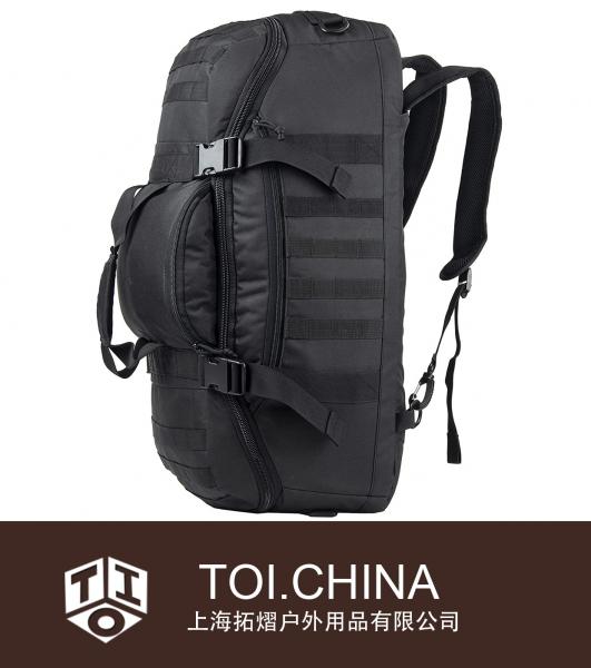 Bolsa de lona para equipo militar para exteriores, bolsa para insectos, paquete de equipo táctico, bolsa de fin de semana multifuncional, mochila para acampar