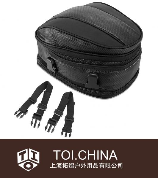 Asiento de motocicleta Bolsa trasera Moto Ciclismo Viaje Bolsa de equipaje trasera