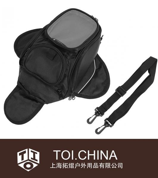 Bolsa de depósito de motocicleta Oxford Impermeable Magnética Gas Oil Combustible Alforja