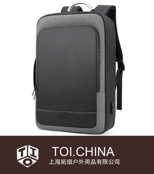 Mochila multifunción para hombre, de negocios, de 17 pulgadas, para computadora de viaje, mochila para hombre, mochila de moda para computadora portátil