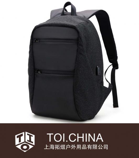 Mochila multifunções bolsa de ombro Bolsa de segurança empresarial Bolsa de computador para carregamento USB Pacote de viagem para homens