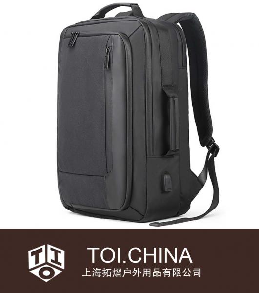 Mochila multifuncional Mochila de negocios para hombre Mochila de computadora de 17 pulgadas Bolsa de gran capacidad Bolsa de viaje de negocios