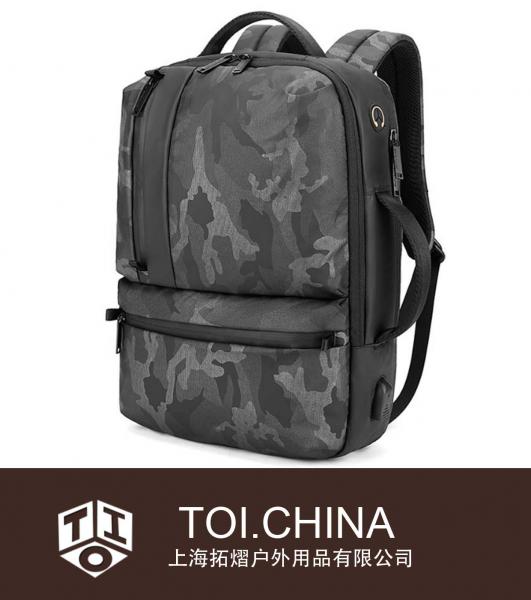 Multifunctional portable waterproof computer business leisure bag outdoor student school bag