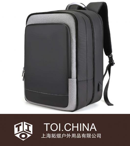 Mochila impermeable para hombre New Business Computer Pack Bolso bandolera