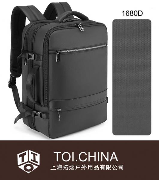 Mochila nova capacidade para viagem de negócios, mochila para computador de 17 polegadas