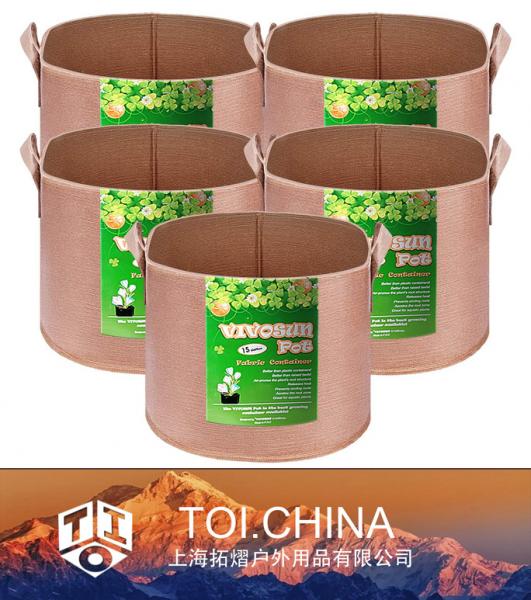 Nonwoven Fabric Pots, Grow Bags