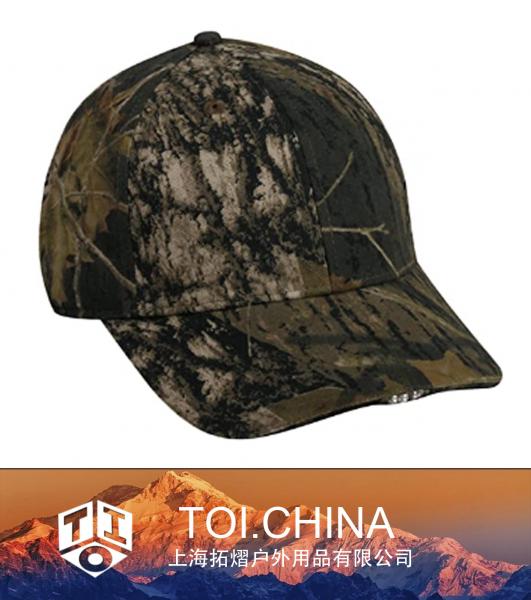 Casquette extérieure Camouflage Hi-Beam Casquette lumineuse