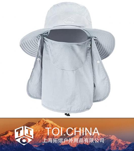 Sombrero de pesca al aire libre, gorra para el sol, sombrero de protección solar