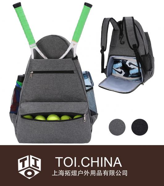 Outdoor-Tennistasche, Tennisrucksack