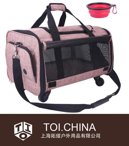 Pet Carrier Airline Approved, Soft-Sided Dog Travel Carriers