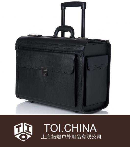 Rolling  Laptop Briefcase, Wheels Attache Lawyers Case