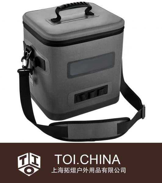 Soft Sided Cooler Bag Portable, Insulated Leak Proof 24/40 Cans Cool Bag with Shoulder Strap Bottle Opener