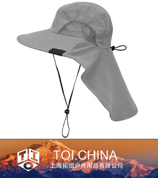 Chapeau de soleil, Casquettes de pêche Safari de randonnée